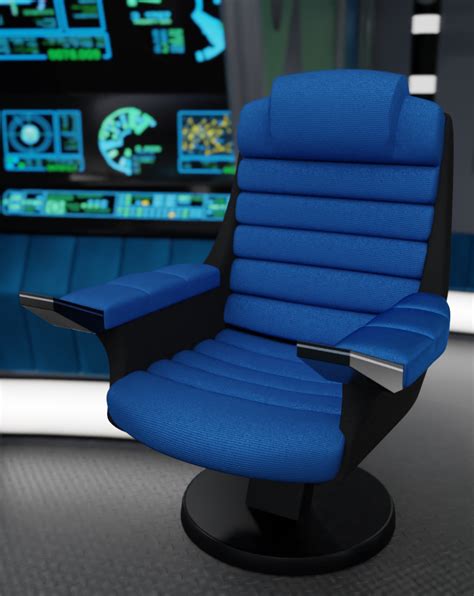 Star Trek Vi The Undiscovered Country Captains Chair — Scifi
