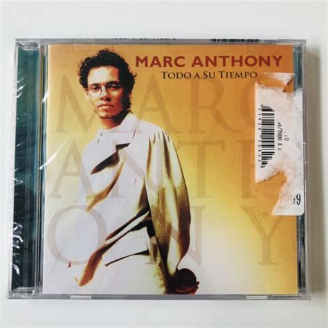 Todo A Su Tiempo By Marc Anthony Cd Mar 1996 Rmm For Sale Online Ebay