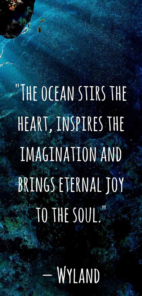 Live in the sunshine, swim the sea, drink the wild air. Our Favorite Ocean Quotes and Sayings - Art of Scuba Diving