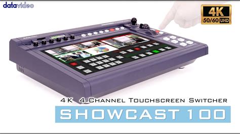 Highlight The 7 In 1 Features Of Datavideo Showcast 100 4k Showcast