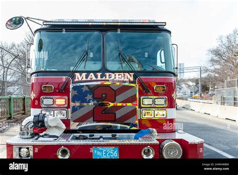 Malden Firefighters Hi Res Stock Photography And Images Alamy