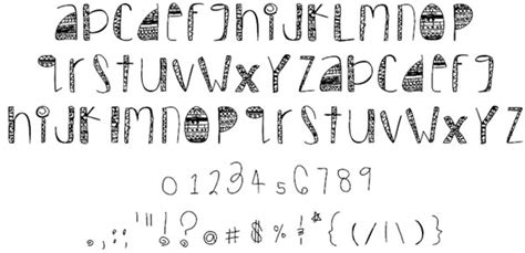 On this occasion we want to present about cool letter fonts to draw. Top 20 Best Hand Drawn Fonts