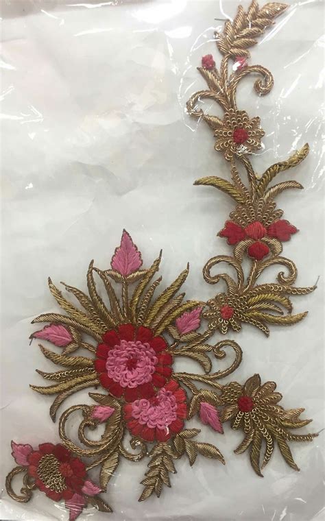 Hand Embro Zardosi Embroidery Hand Work Embroidery Embroidery Suits