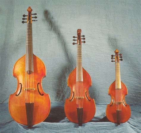 Renaissance Viola Da Gamba Consort Grinnell College Musical Instrument Collection Grinnell
