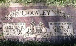 Leland Joseph Crawley 1905 1983 Find A Grave Memorial