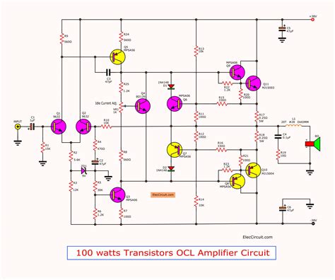 How To Make Simple Audio Amplifier Circuit Diagrams Pdf Wiring Diagram