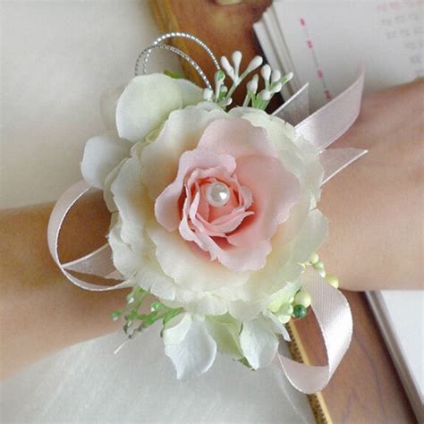 type decorative flower corsage silk flower style flower occasion wedding processing time