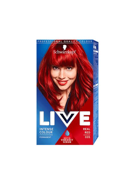 Schwarzkopf Live Intense Colour Long Lasting Permanent Red Hair Dye