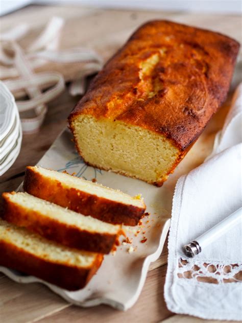 Moist Lemon Loaf Cake French Recipe