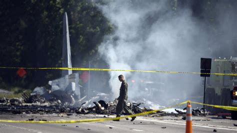 At Least 2 Dead After Military C 130 Plane Crashes Near Savannah Airport