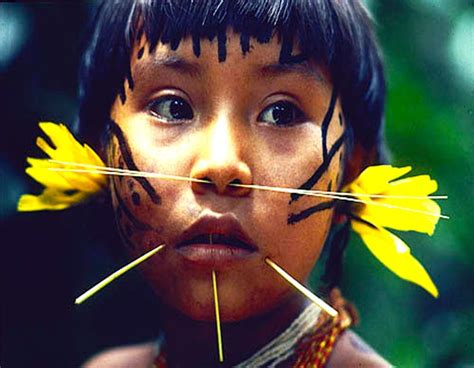 Amazonia Yanomami Subadult Yanomami Amazon Tribe Indigenous Tribes