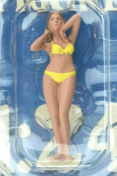 American Diorama Bikini Girl January Scale Resin Display Figure Ad Picclick Uk