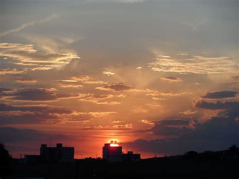 Hd Wallpaper Twilight End Of Afternoon Sunset Landscape Sky Cloud