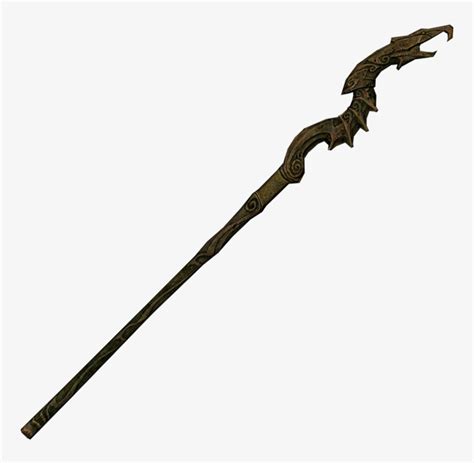 Dragon Priest Staff One Of The Best Staves In Skyrim Mage Staff