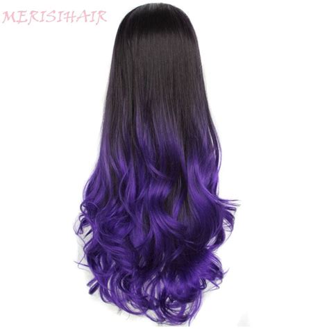 Merisi Hair 20inch Long Wavy Wig 8colors Available Half Wigs Perruque
