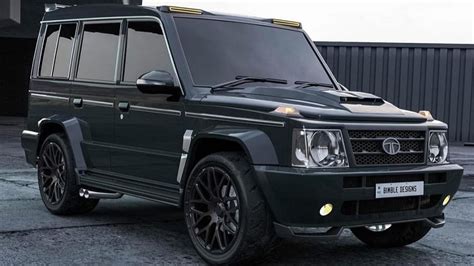 Iconic Tata Sumo Digitally Modified With Mercedes Benz G Wagen Essence