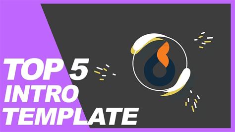 Top 5 Simple Logo Animation Free After Effects Template 8 Youtube