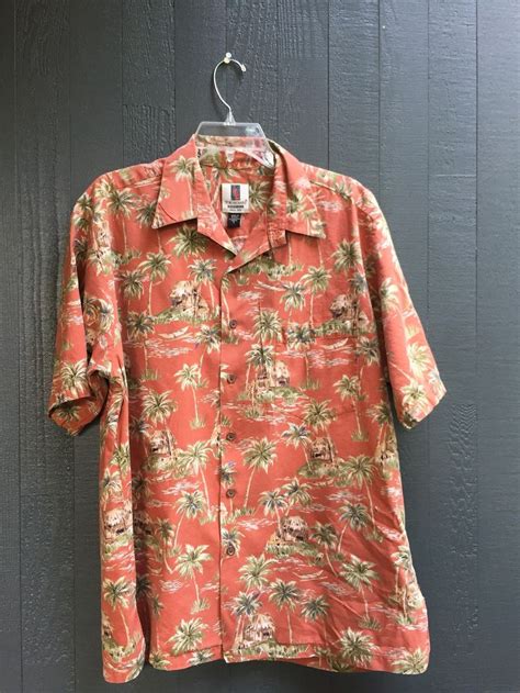 Vintage Aloha Tiki Hawaiian Shirt L Large Tori Richard Etsy Vintage