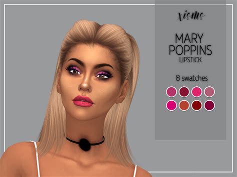The Sims Resource Mary Poppins Lipstick N3