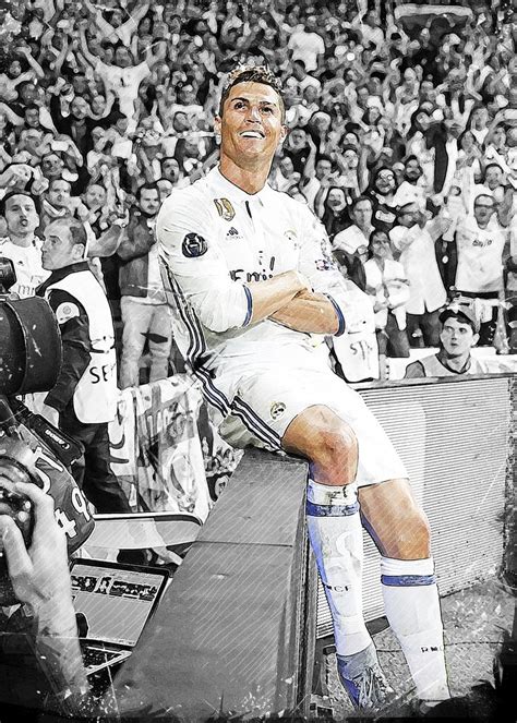 Cristiano Ronaldo Poster By Creative Shop Displate Cristiano Ronaldo Ronaldo
