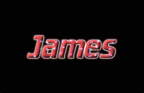 James Logo Free Name Design Tool From Flaming Text