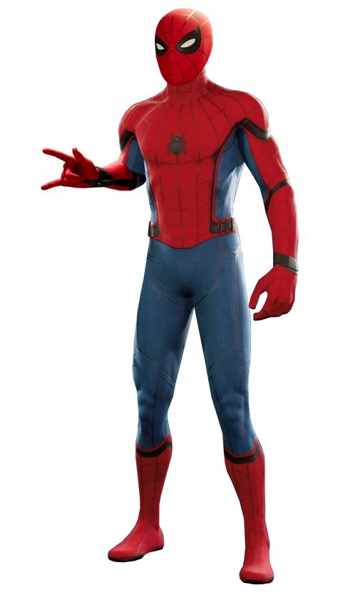 Ps4 Spider Man Mcu Suit Render By Kingevan210 On Deviantart