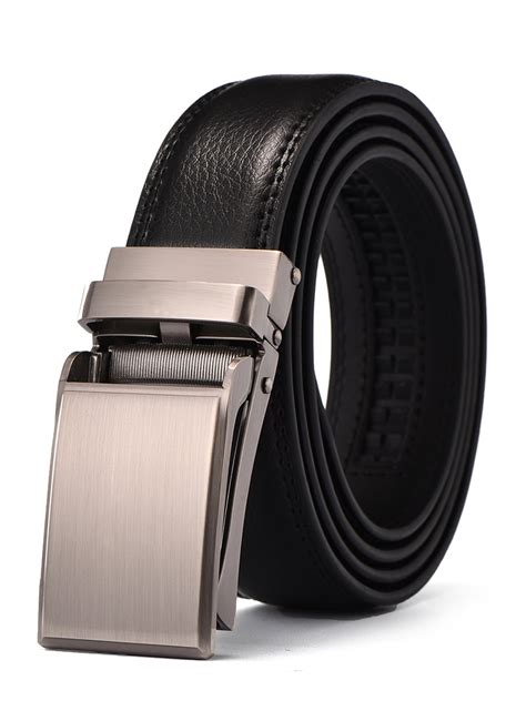 Xhtang 2019 New Style Comfort Click Belt Ratchet Leather Dress Belts