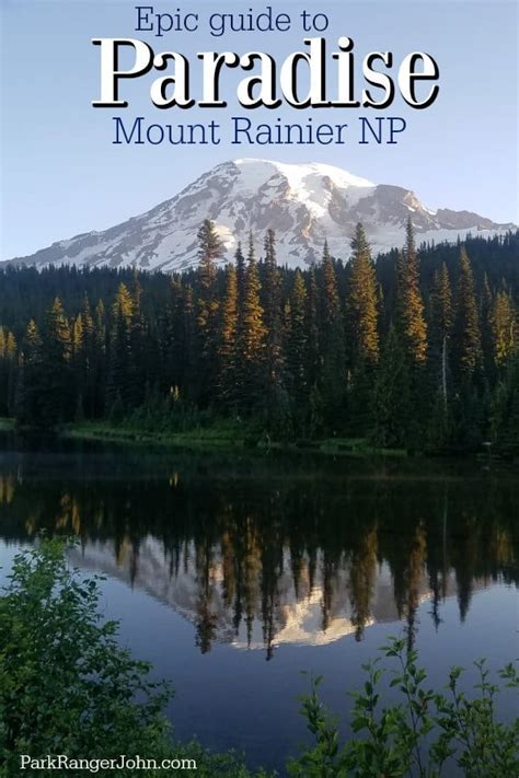 Epic Guide To Paradise Mt Rainier National Park Park Ranger John