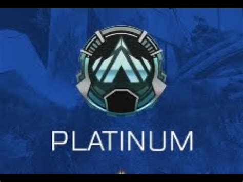 Apex Ranked Platinum Rank Ps Youtube