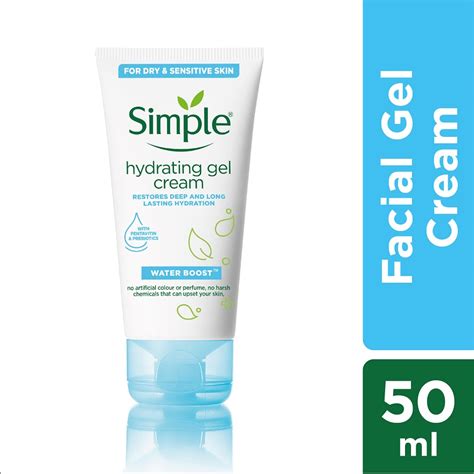 Simple Water Boost Hydrating Gel Cream 50ml Shopee Malaysia