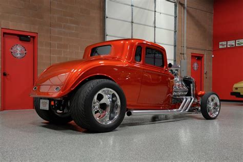 Blown Hemi 1934 Plymouth 5 Window Coupe Hot Rod For Sale