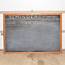 Vintage Classroom Chalkboard  EBTH
