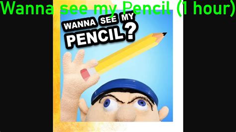 Jeffy Wanna See My Pencil 1 Hour Version Youtube