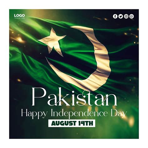 Pakistan Independence Day Flag Gd Graphic
