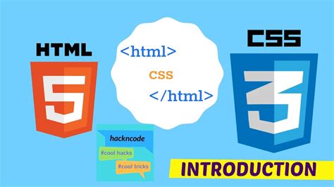 HTML And CSS Tutorial Introduction YouTube