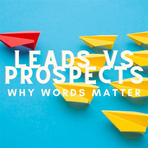 Difference Between Lead And Prospect