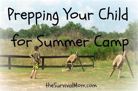 Summer Camp Prep Survival Mom