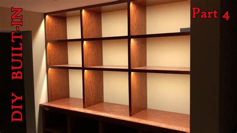 Custom Built In Bookshelves With Led Lighting Atelier Yuwaciaojp