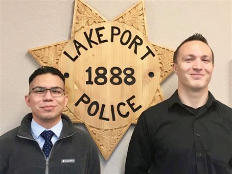 Lakeport Police Department Hires 2 New Recruits Lake County Record Bee