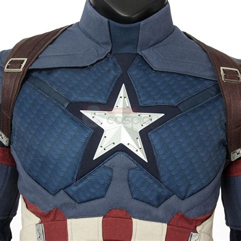 Captain America Costumes Avengers Endgame Steve Rogers Cosplay Costumes