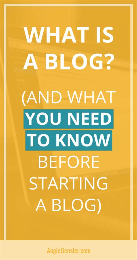 What Is A Blog 5 Common Types Of Blogs And What You Need To Know