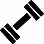 Dumbbell Icon Weights Icons Exercise Training Vector