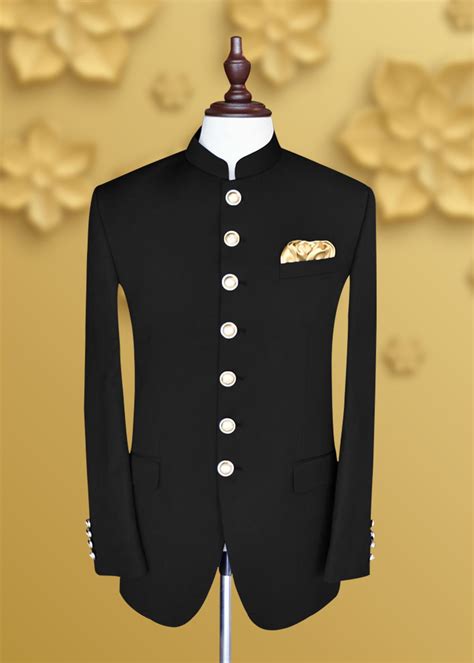 Royal Black Prince Suit Shameel Khan Prince Suit Designer Suits