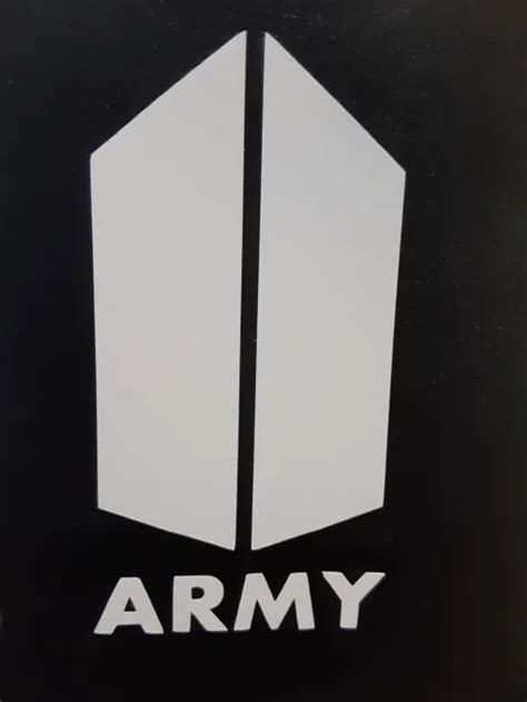 Bts Army Logo Sticker Vinyl Decal Great For Car Windows Laptops