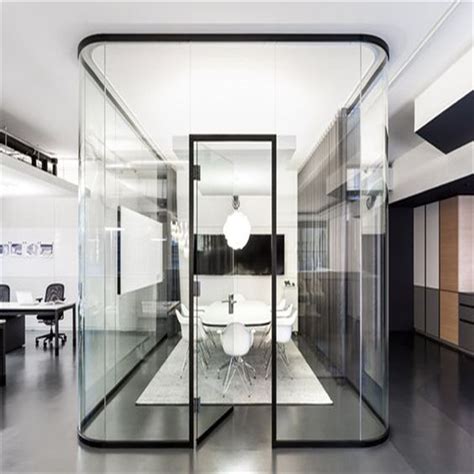 Plexiglass Wall Partition Soffice Glass Cube Partition Walls Cost