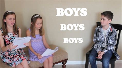 Interviewing Boys Youtube