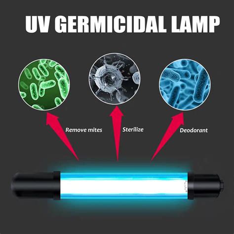 Uv Sterilizer Germicidal Lamp Led Ultraviolet Light Bar Tube 5913w Uv