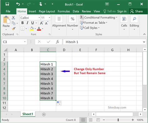 Fill Handle in Excel