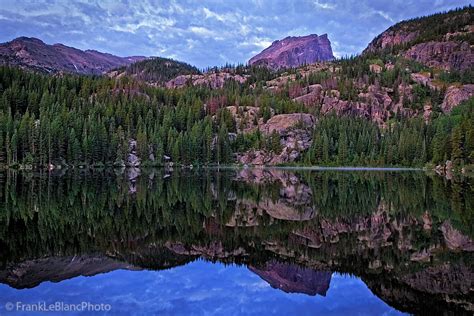 Bear Lake Reflections Rocky Mountain National Park Colorado Frank