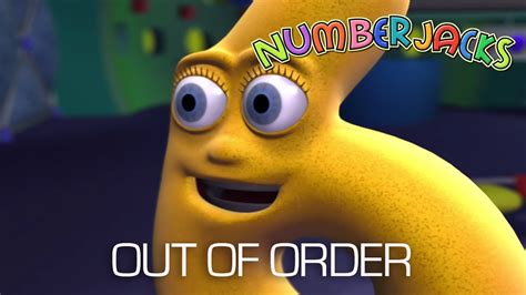 Numberjacks Out Of Order S1e12 Full Episode Youtube